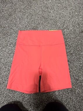 all in motion Coral High-Rise Bike Shorts